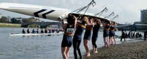 CCRC Women Lifting Boat at WeHoRR